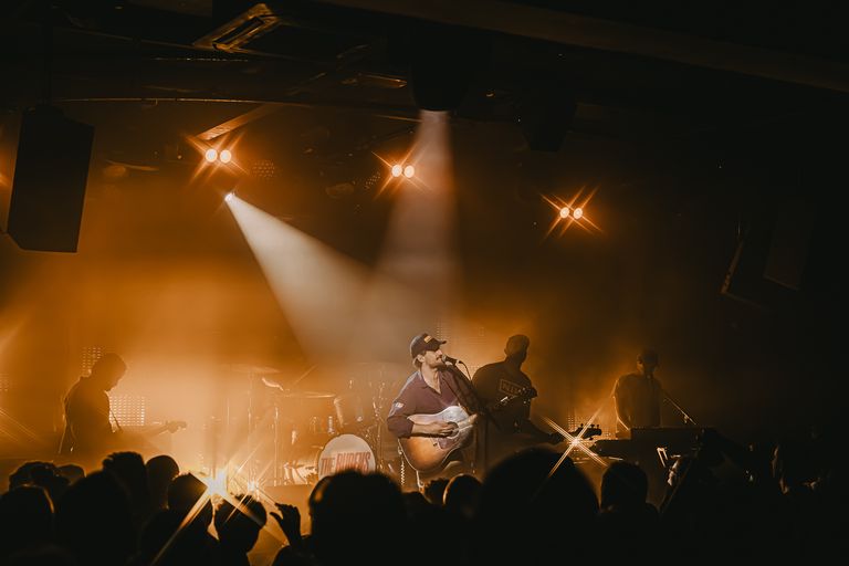 The Rubens performing live at The Gov in Adelaide